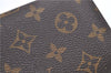 Auth Louis Vuitton Monogram Porte Monnaie Billets Tresor Wallet M61730 LV H8725