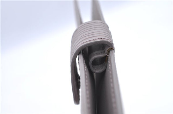 Auth Louis Vuitton Epi Agenda PM Day Planner Cover Purple Gray R2005B LV H8729