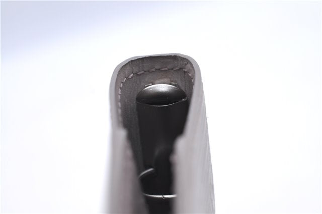 Auth Louis Vuitton Epi Agenda PM Day Planner Cover Purple Gray R2005B LV H8729