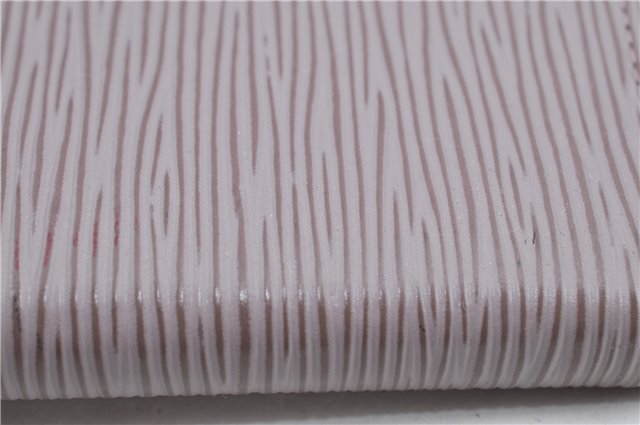 Auth Louis Vuitton Epi Agenda PM Day Planner Cover Purple Gray R2005B LV H8729