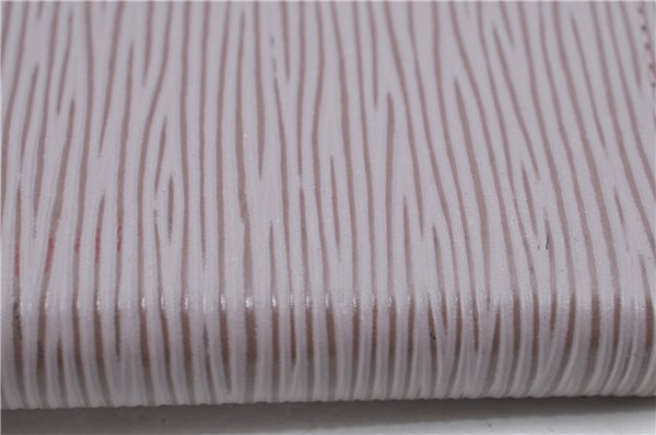 Auth Louis Vuitton Epi Agenda PM Day Planner Cover Purple Gray R2005B LV H8729