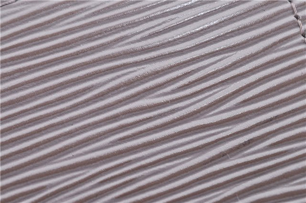 Auth Louis Vuitton Epi Agenda PM Day Planner Cover Purple Gray R2005B LV H8729