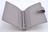 Auth Louis Vuitton Epi Agenda PM Day Planner Cover Purple Gray R2005B LV H8729