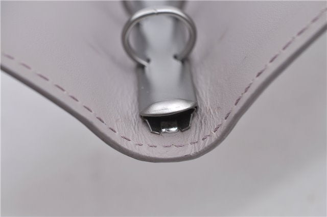 Auth Louis Vuitton Epi Agenda PM Day Planner Cover Purple Gray R2005B LV H8729