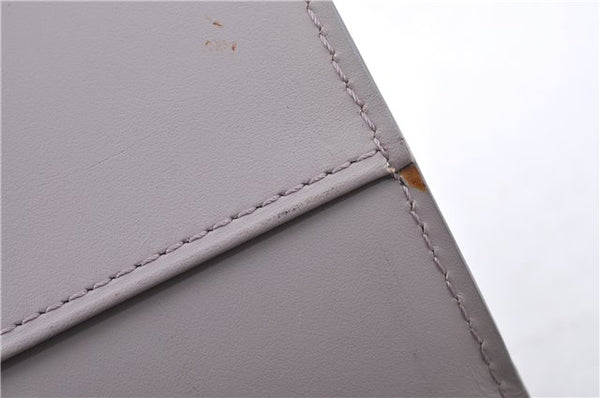 Auth Louis Vuitton Epi Agenda PM Day Planner Cover Purple Gray R2005B LV H8729