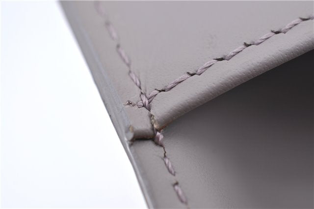 Auth Louis Vuitton Epi Agenda PM Day Planner Cover Purple Gray R2005B LV H8729