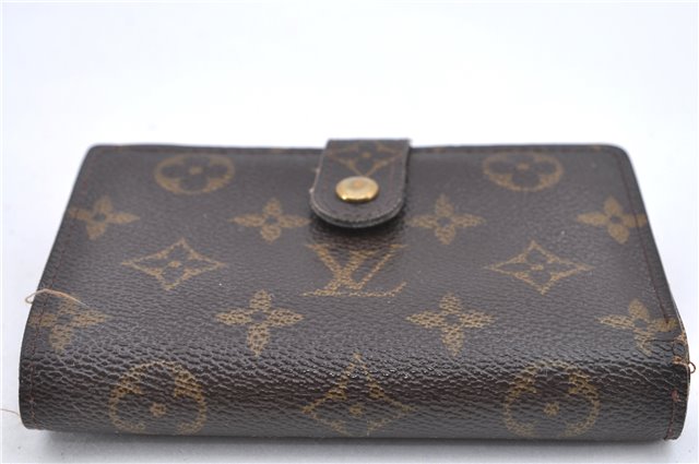 Auth Louis Vuitton Monogram Porte Monnaie Billets Viennois M61663 Wallet H8731