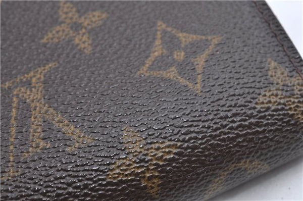 Auth Louis Vuitton Monogram Porte Monnaie Billets Viennois M61663 Wallet H8731