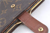 Auth Louis Vuitton Monogram Porte Monnaie Billets Viennois M61663 Wallet H8731