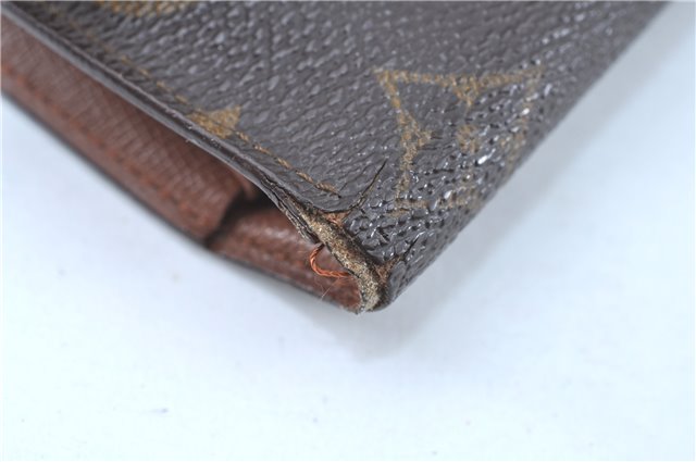 Auth Louis Vuitton Monogram Portefeuille International Wallet M61217 LV H8732