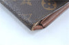 Auth Louis Vuitton Monogram Portefeuille International Wallet M61217 LV H8732