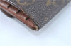 Auth Louis Vuitton Monogram Portefeuille International Wallet M61217 LV H8732