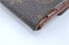 Auth Louis Vuitton Monogram Portefeuille International Wallet M61217 LV H8732