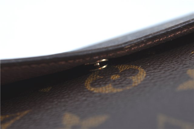 Auth Louis Vuitton Monogram Portefeuille International Wallet M61217 LV H8732