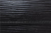 Auth Louis Vuitton Epi Porte Tresor International Wallet Black M63382 LV H8734
