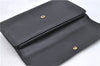 Auth Louis Vuitton Epi Porte Tresor International Wallet Black M63382 LV H8734