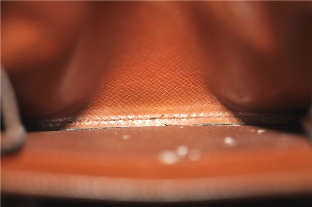 Authentic Louis Vuitton Monogram Porte Monnaie Plat Coin Case M61930 LV H8737