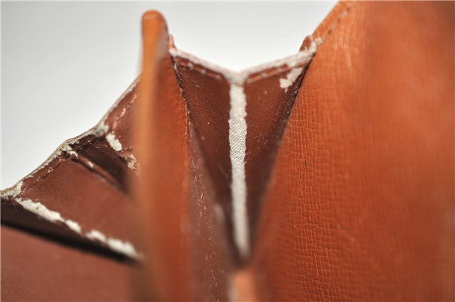 Authentic Louis Vuitton Monogram Porte Monnaie Plat Coin Case M61930 LV H8737