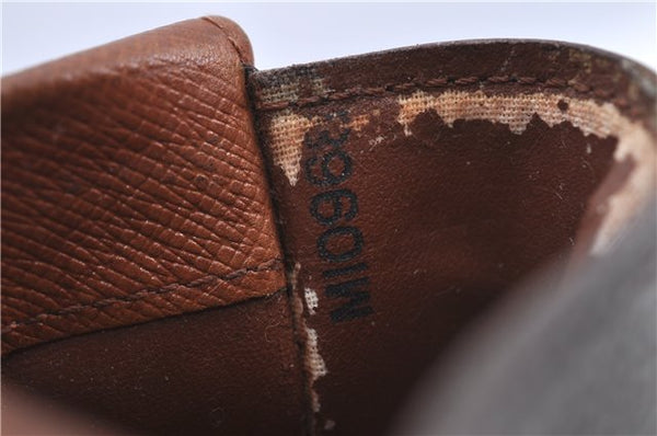 Authentic Louis Vuitton Monogram Porte Monnaie Plat Coin Case M61930 LV H8737