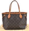 Authentic Louis Vuitton Monogram Neverfull PM Tote Bag M40155 LV H8741