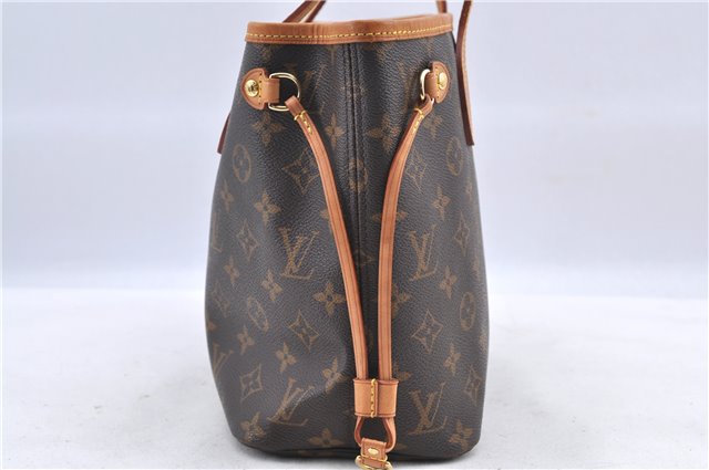 Authentic Louis Vuitton Monogram Neverfull PM Tote Bag M40155 LV H8741