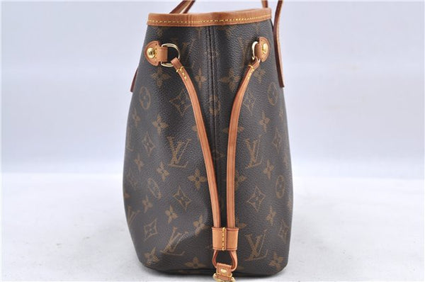 Authentic Louis Vuitton Monogram Neverfull PM Tote Bag M40155 LV H8741