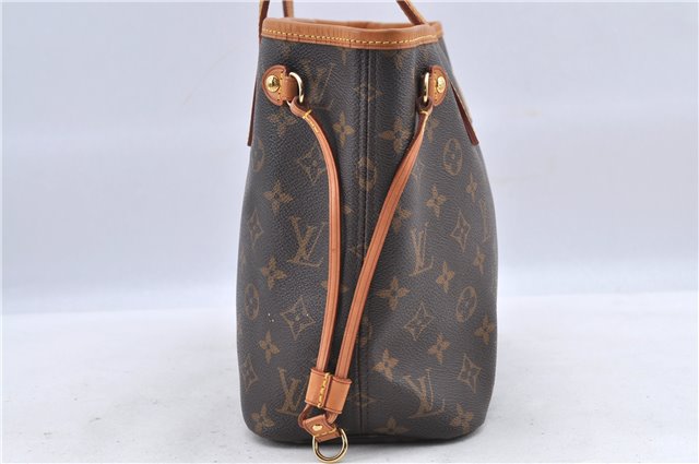 Authentic Louis Vuitton Monogram Neverfull PM Tote Bag M40155 LV H8741