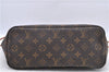 Authentic Louis Vuitton Monogram Neverfull PM Tote Bag M40155 LV H8741