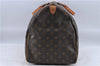 Authentic Louis Vuitton Monogram Keepall 55 Boston Bag M41424 LV H8746