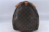 Authentic Louis Vuitton Monogram Keepall 55 Boston Bag M41424 LV H8746