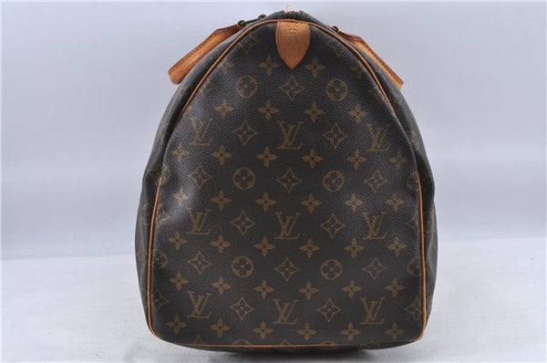 Authentic Louis Vuitton Monogram Keepall 55 Boston Bag M41424 LV H8746