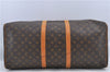 Authentic Louis Vuitton Monogram Keepall 55 Boston Bag M41424 LV H8746