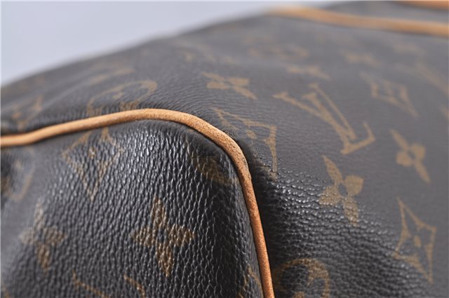 Authentic Louis Vuitton Monogram Keepall 55 Boston Bag M41424 LV H8746