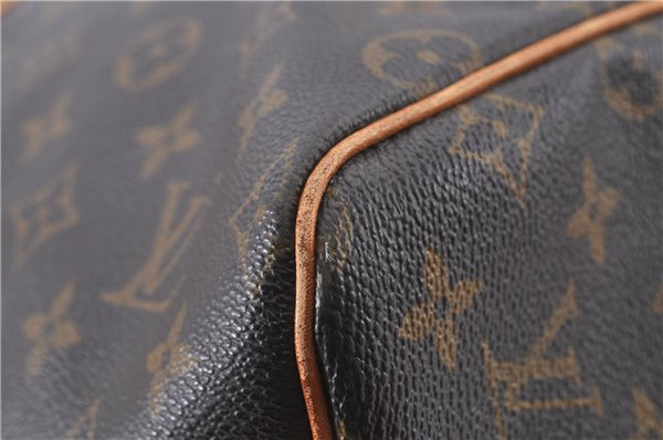Authentic Louis Vuitton Monogram Keepall 55 Boston Bag M41424 LV H8746