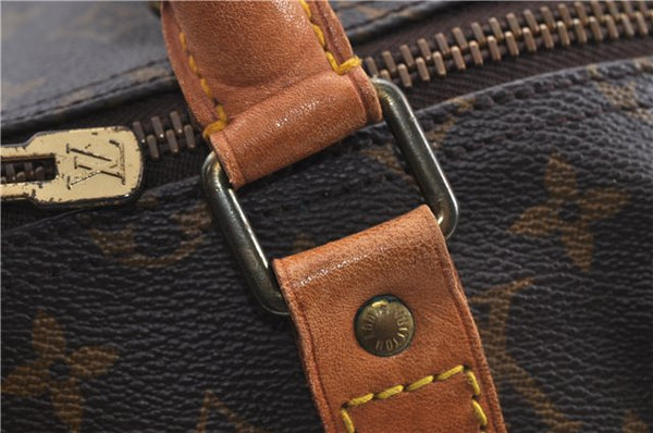 Authentic Louis Vuitton Monogram Keepall 55 Boston Bag M41424 LV H8746