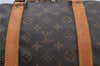 Authentic Louis Vuitton Monogram Keepall 55 Boston Bag M41424 LV H8746