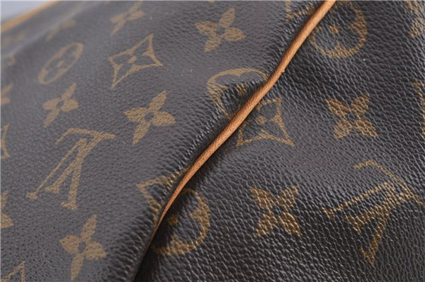 Authentic Louis Vuitton Monogram Keepall 55 Boston Bag M41424 LV H8746