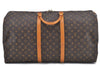 Authentic Louis Vuitton Monogram Keepall 60 Boston Bag M41422 LV H8749