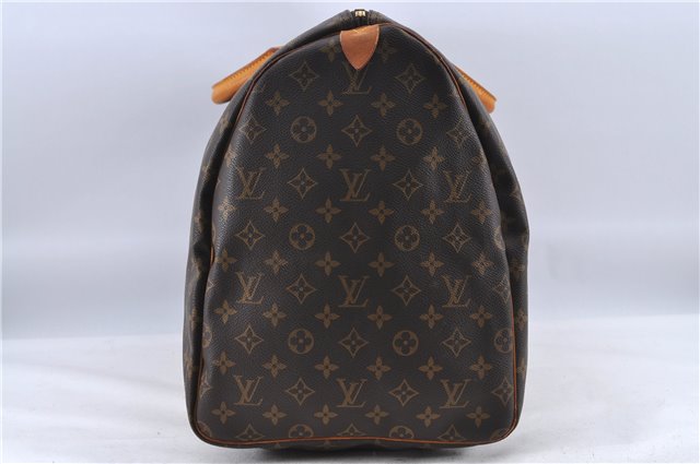 Authentic Louis Vuitton Monogram Keepall 60 Boston Bag M41422 LV H8749