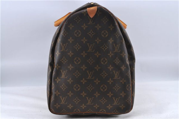 Authentic Louis Vuitton Monogram Keepall 60 Boston Bag M41422 LV H8749