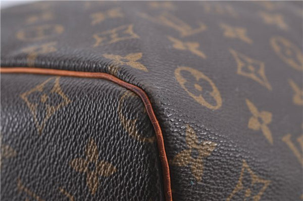 Authentic Louis Vuitton Monogram Keepall 60 Boston Bag M41422 LV H8749