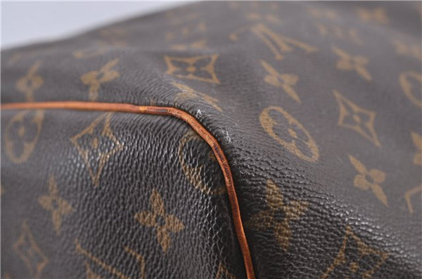 Authentic Louis Vuitton Monogram Keepall 60 Boston Bag M41422 LV H8749