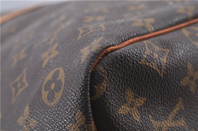 Authentic Louis Vuitton Monogram Keepall 60 Boston Bag M41422 LV H8749
