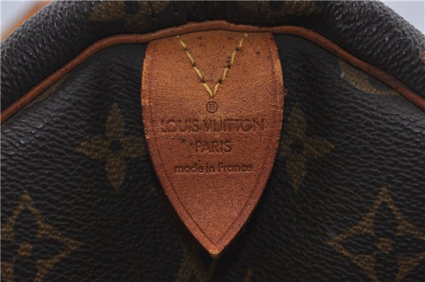 Authentic Louis Vuitton Monogram Keepall 60 Boston Bag M41422 LV H8749