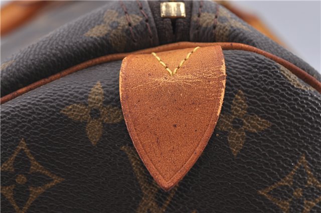 Authentic Louis Vuitton Monogram Keepall 60 Boston Bag M41422 LV H8749
