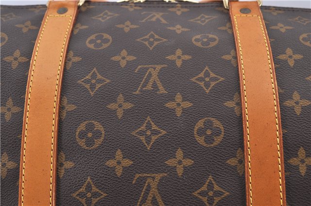 Authentic Louis Vuitton Monogram Keepall 60 Boston Bag M41422 LV H8749