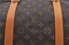 Authentic Louis Vuitton Monogram Keepall 60 Boston Bag M41422 LV H8749
