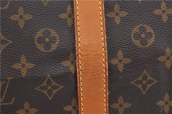 Authentic Louis Vuitton Monogram Keepall 60 Boston Bag M41422 LV H8749