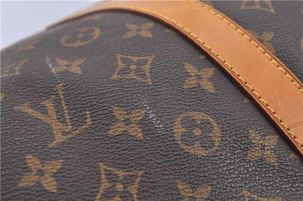 Authentic Louis Vuitton Monogram Keepall 60 Boston Bag M41422 LV H8749