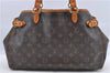 Authentic Louis Vuitton Monogram Batignolles Horizontal Tote Bag M51154 LV H8759